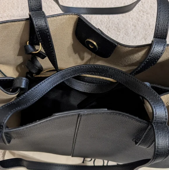 Polene Cyme Mini Textured Black - Picture 10 of 16